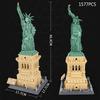World Famous Architecture Statue Of Liberty New York United States Building Block Model Sets Bricks Educational Toys For Gifts
