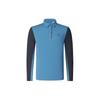 Мужская футболка-поло с длинным рукавом Golf Series Color Block Elite из трикотажа, топы, Loco-Blue A11M415213F-DG