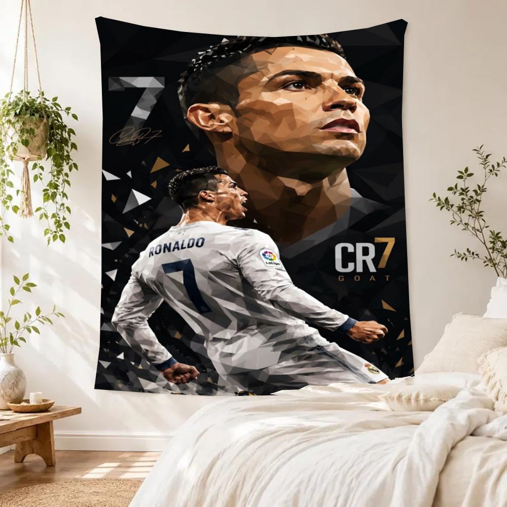 Cristiano Ronaldo Aesthetic Tapestry Nordic Minimal Made For Living Room Bedroom Balcony Four Seasons Gallery Wall Gift For Birthday