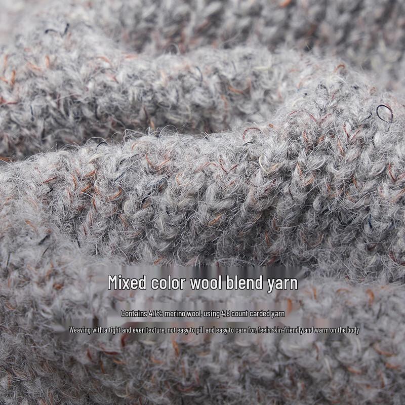 Женский трикотажный свитер INMAN с эффектом двухслойности, колор-блок, с рубашечным воротником