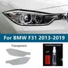 For BMW 3 Series G20 G21 F30 F31 F34 Car Headlight Tint Black Protective Film Transparent TPU Anti-scratch Sticker Accessories zjvg31