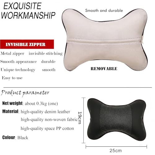 Подушка для подголовника автомобиля, подушка для подголовника автомобиля, подушка для шеи из пеноматериала с эффектом памяти, подушка для шеи автомобиля