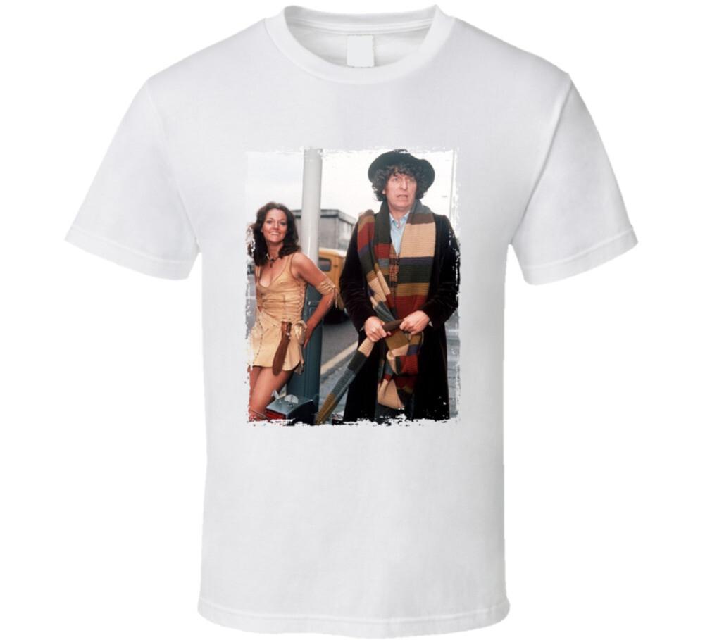 Tom Baker Louise Jameson Doctor Who T Shirt