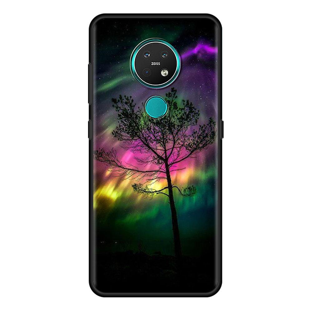 Northern Lights Sky Cell Phone Case for Nokia 5.4 7.2 3.4 5.3 2.3 3.2 8.3 5G 2.4 2.2 4.2 1.3 1.4 C20 G20 X20 Cover Coque