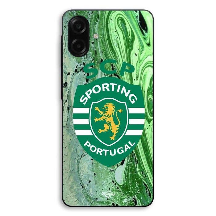 Coque Pour Samsung Galaxy A07 SCP sporting portugal fond vert Maniacase