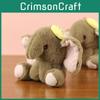 Charming Plush Elephant Toy Keychain Soft And Colorful Baby Shower Gift For Children