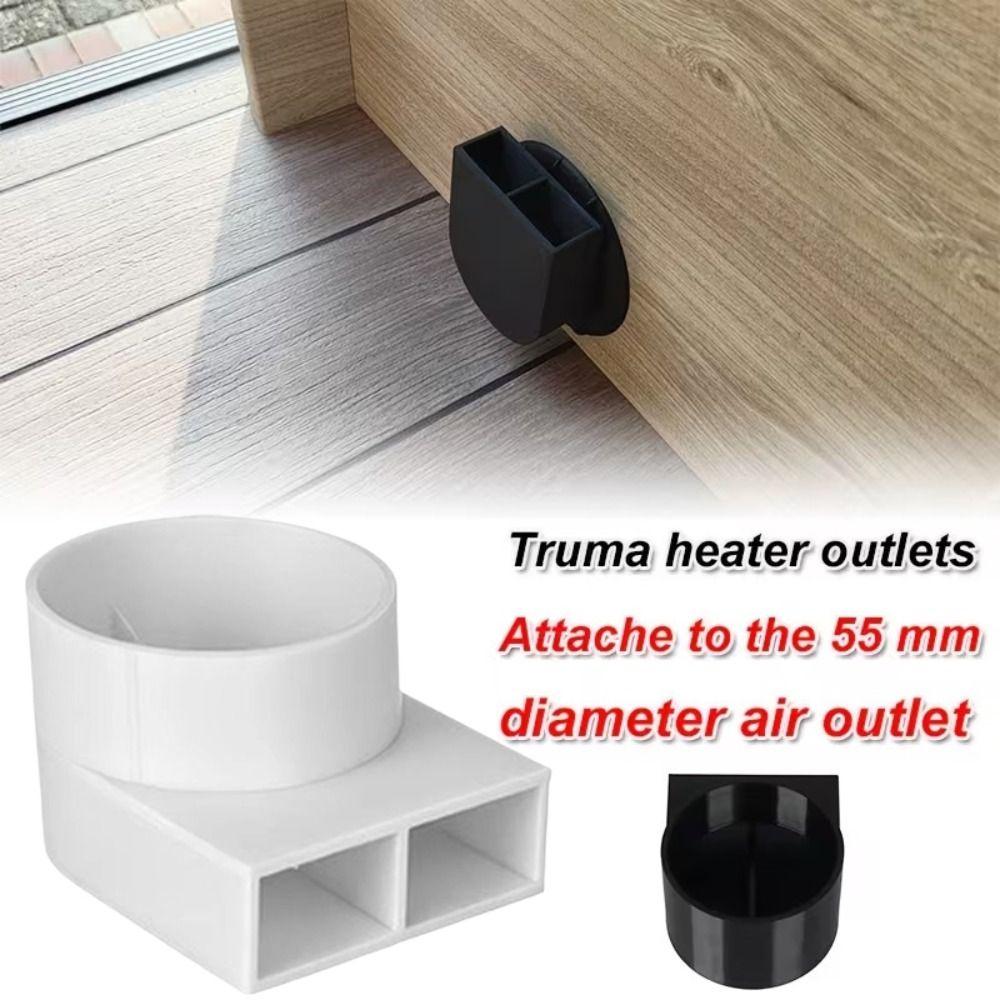 2 PCS Heat-resistant Car Heater Air Vents Guide Durable Outlet Air Vent Adapter HVAC