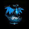 28CM Pokemon EDG Charizard Bulbasaur  Mewtwo  figures PVC CuteLeaf partner Idiot  Cute  Surfing Charming  Collection Mode Gifts