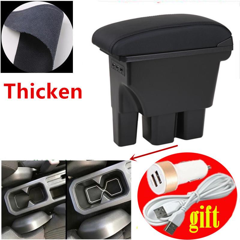 Подлокотник для Suzuki Jimny JB74 2018 2022, автомобильный подлокотник, ящик для хранения, внутренние автомобильные аксессуары, двухслойный