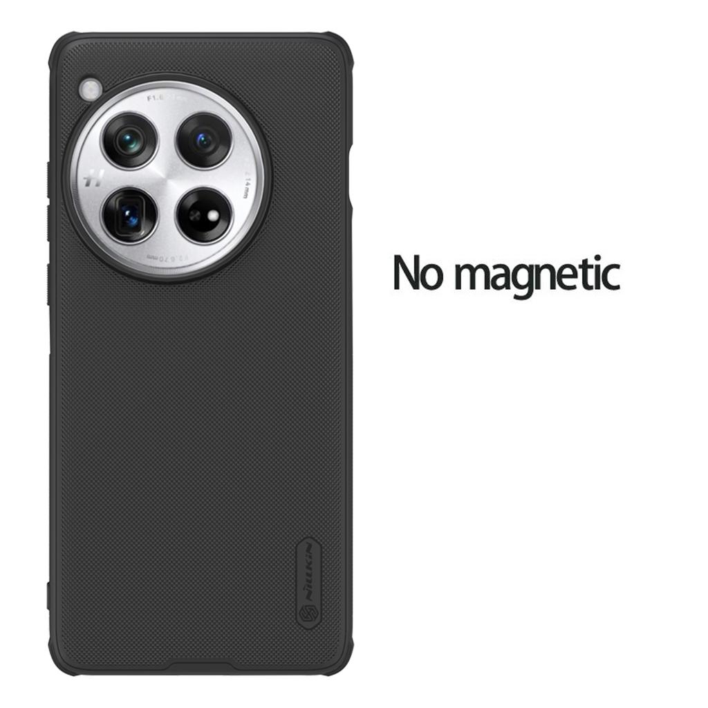 Чехол для телефона One Plus 12 Nillkin Super Frosted Shield Pro, магнитный жесткий ПК + корпус из ТПУ, противоударная задняя крышка для OnePlus 12