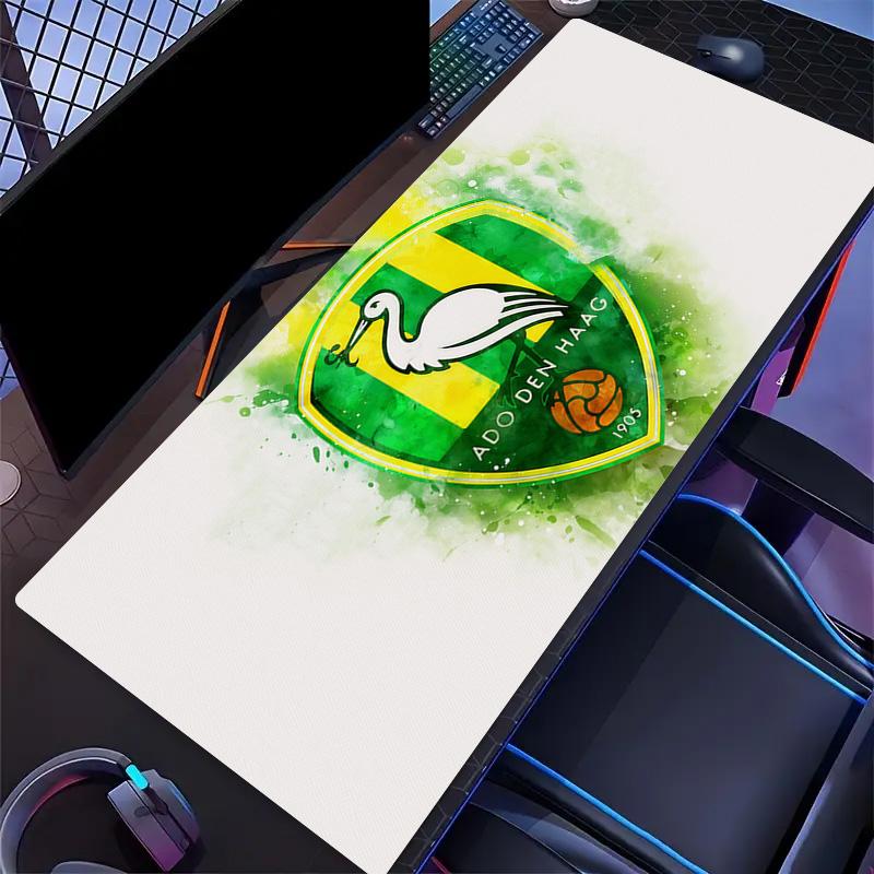 ADO Den Haag Print Cushion Non-slip Laptop Tablet Big Mousepad XXL Mat Mini PC Playmat With Lock edge