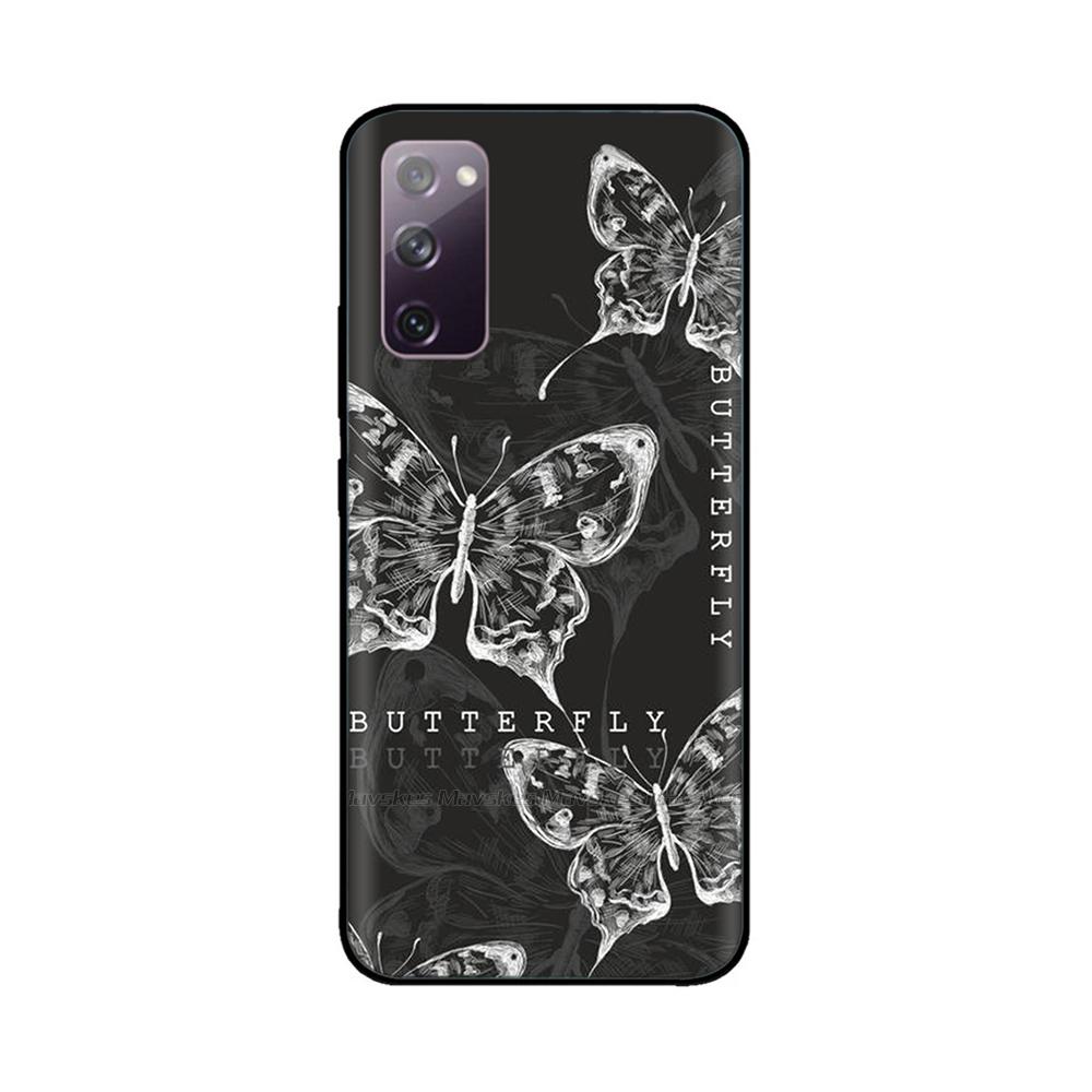 Чехол для Samsung Galaxy S20 FE Чехол Мягкий ТПУ Расписная Силиконовая Задняя Крышка Для Samsung S20 Ultra S20+ Чехлы s 20 Оболочка Чехол