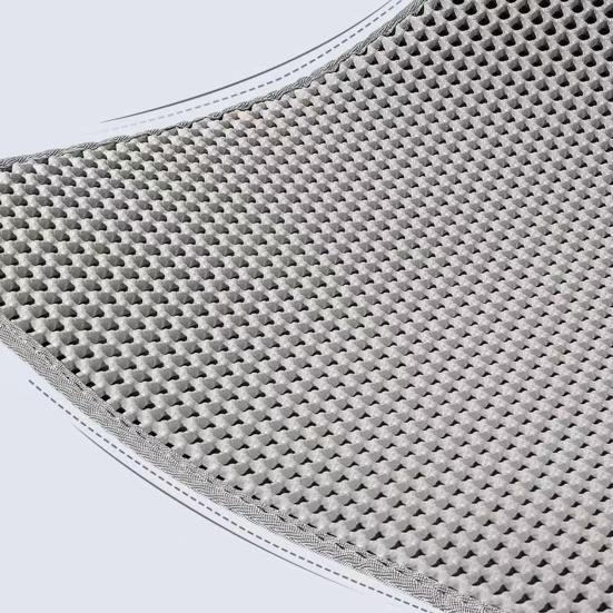 Коврик для кошачьего туалета, водонепроницаемый, не пропускающий мочу, с двухслойной сотовой конструкцией