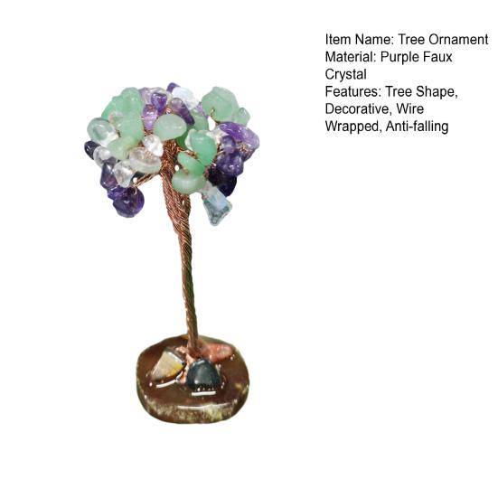 Красивый Настольный Орнамент Дерева. Полупрозрачный Изысканный Украшение Офиса.