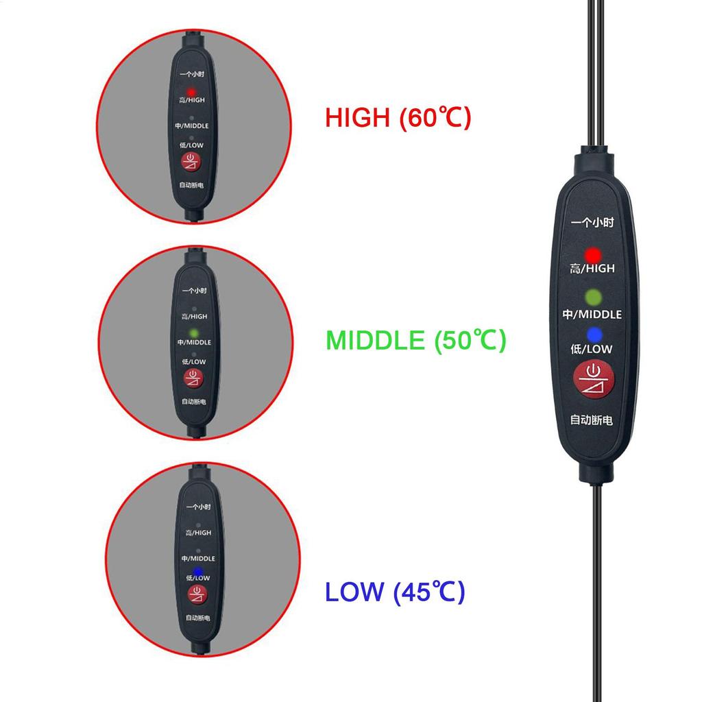 Мотоциклетные подогреваемые ручки 3 температуры Подогреватель Регулируемый Портативный Подогрев ручек для езды на открытом воздухе во время поездок на работу, в турах, ежедневно