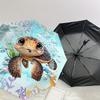 1PC turtle ocean Umbrella-8-Rib Reinforced Portable Folding Travel Suitable for All Seasons Outdoor Daily Use  -J0350