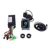 Bike Speed Controller Kit Rain Proof T5S Color LCD Meter 22A Controller 130X Thumb Throttle Set for 