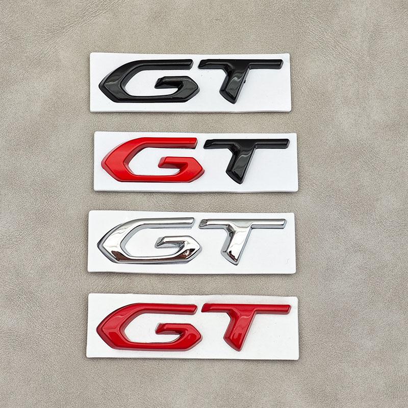 3D Металлическая эмблема GT Logo GT Line Значок Наклейка на заднюю дверь автомобиля Эмблема Для Peugeot 308 407 106 205 206 208 108 406 408 306 Аксессуары