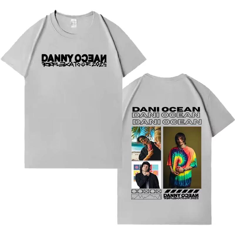 26 Spring summer Rapper Danny Ocean Album Tour Graphic Tshirt Mens Harajuku ONeck Casual Clothes Classic Short Sleeves Unisex