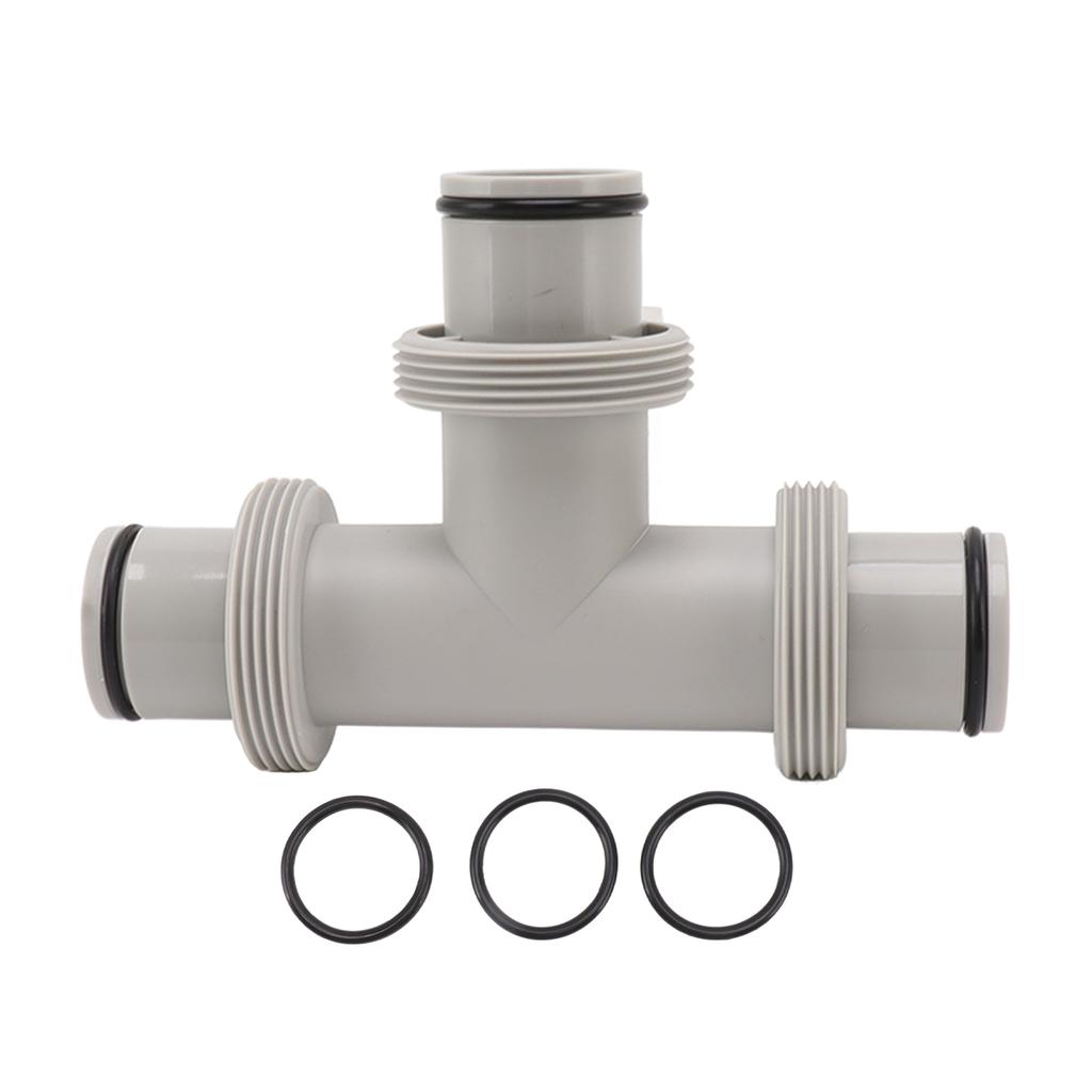 Split Swimming Pool Hose Plunger Valve 2 In 1 T Shape Hose Plunger Valve Replacement for for Filter