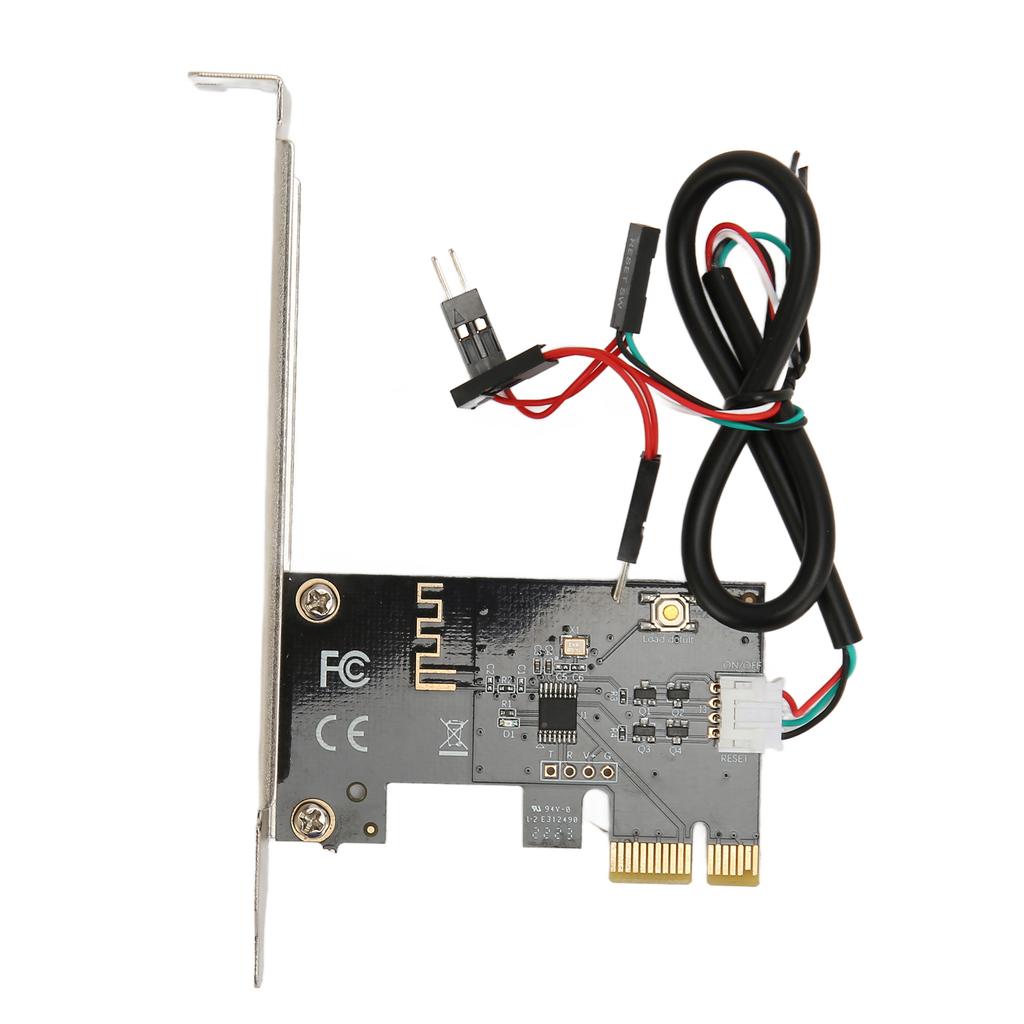 Computer Power Reset Switch PCIE Card Precise Control Thickened Gold Pin APP Remote Control PCIE Card for Desktop PC