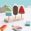 Игрушки Аксессуары Деревянное Мороженое Монтессори Малыш Кухня Игра с Притворством Еда Кофеварка Игровой Набор для Подарков Возраст 3+ Дети