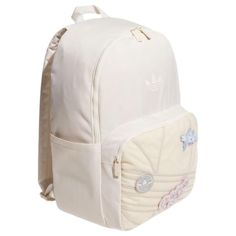 Adidas Originals Recycled Polyester Laptop Bag Portable Backpack Unisex White Adidas KC1422