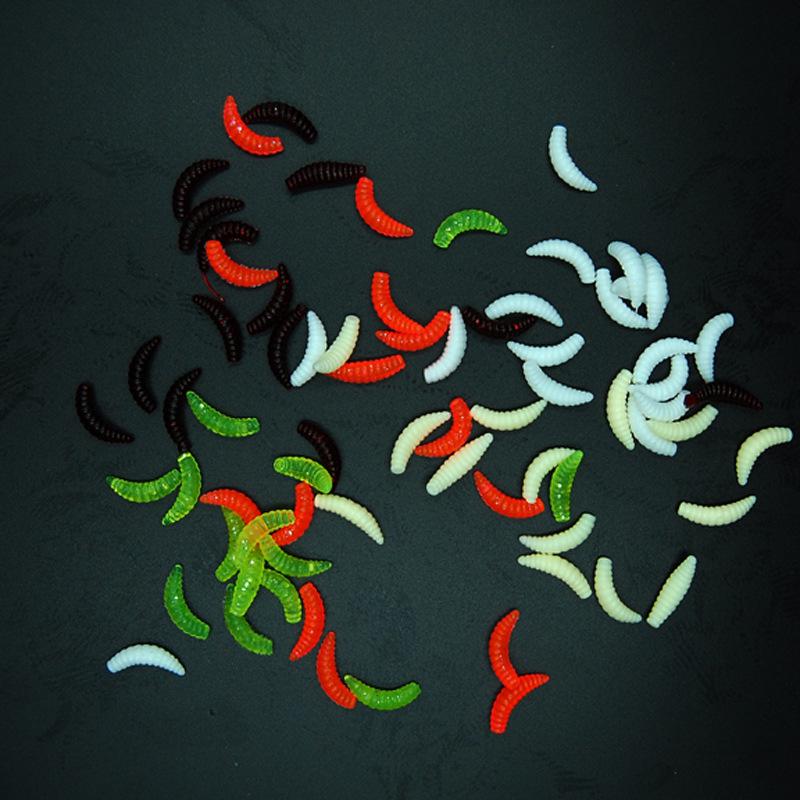 Рыболовные приманки Fulljion 10/50100 шт. Реалистичный запах Светится Мягкая наживка Рыбалка Хобби