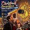 Patterned Projection Christmas Decorative Wall Light Multicolor Solar Wall Light  Outdoor Wall Lamp