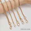 High-Quality Metal Bag Chain: Crossbody, Underarm Strap, and Hardware Accessories Replacement