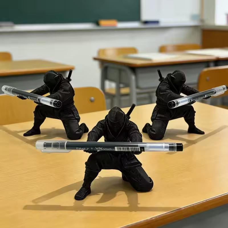 Настольный Арт 3D-печатница для ручек Уникальная Фигурка Органайзер для Канцелярских Принадлежностей Фигурки Карандашей Декор Стола Поделка Для Хранения Ручек