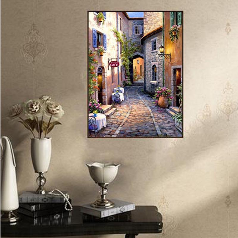 Полная дрель 5D DIY 5d Вышивка крестом Картина Бескаркасная картина Украшение дома