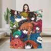 YTTD Anime Shin Sou Idk Sara Blankets Your Turn To Die Game Fuzzy Funny Breathable Throw Blanket for Home  Winter