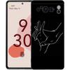 Черно-белые линии Модный чехол для телефона Google Pixel 8 7 6 Pro 6A 7A 5G Мягкий силиконовый противоударный чехол TPU Черный чехол Fundas