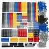 Technical Building Blocks Parts Bulk MOC Thick Bricks 6 Color Combination Accessories Studded Long Beams Robot Children Toys