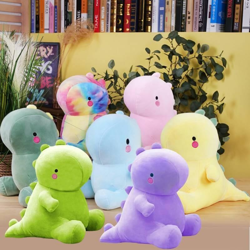 Cuddly Dinosaur Stuffed Animal Soft Plush Toy For Girls Cute Pillow Doll For Best Friends