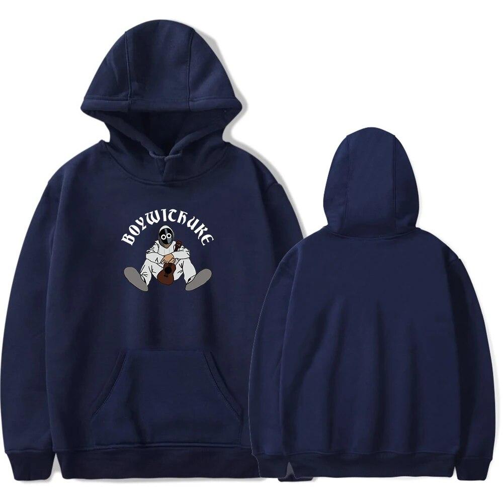 Boywithuke Merch Толстовка Новый альбом Serotonin Dreams Унисекс Хип-хоп Панк Y2k Толстовка Boywithuke Пуловеры Harajuku Повседневная унисекс
