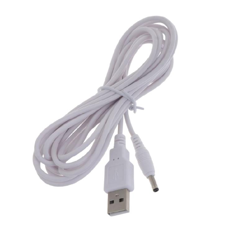 Запасной USB-кабель питания 5 В, быстрая зарядка, USB на 3,5 мм x 1,35 мм, адаптер-разъем