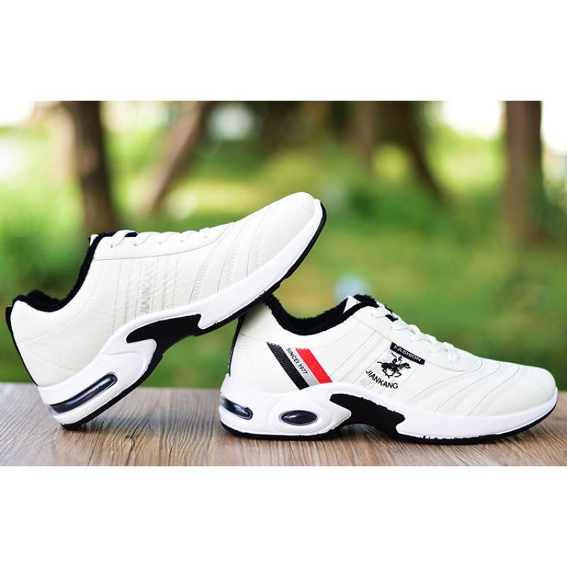 Нескользящая кожаная верхняя часть, водонепроницаемая и маслостойкая черная мужская обувь, мужские кроссовки на одинарной обуви