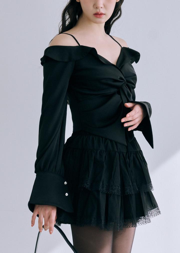 Кружевная юбка Olivia от BYSEOWOO (черный)