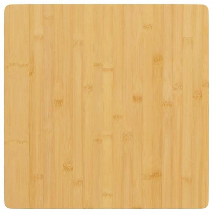 VidaXL Table Top 50x50x2.5 Cm Bamboo 352699