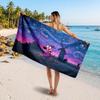 Large Beach TowelCourage the Cowardly Dog Soft Absorbent Towel Beach Bath Home Use