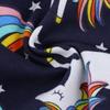 Эластичные леггинсы для девочек с узором из единорогов на весну и осень