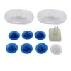 10Pcs Car Side Skirt Fixing Clips 1610186180 Retainers for DS3 Durable