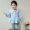 2025 Spring/Autumn Long Sleeve Princess Shirt for Baby Girls
