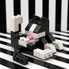 Нетоксичные строительные блоки Moc City Cat Animal Series для детей, развивающие игрушки, креативный DIY подарок на день рождения