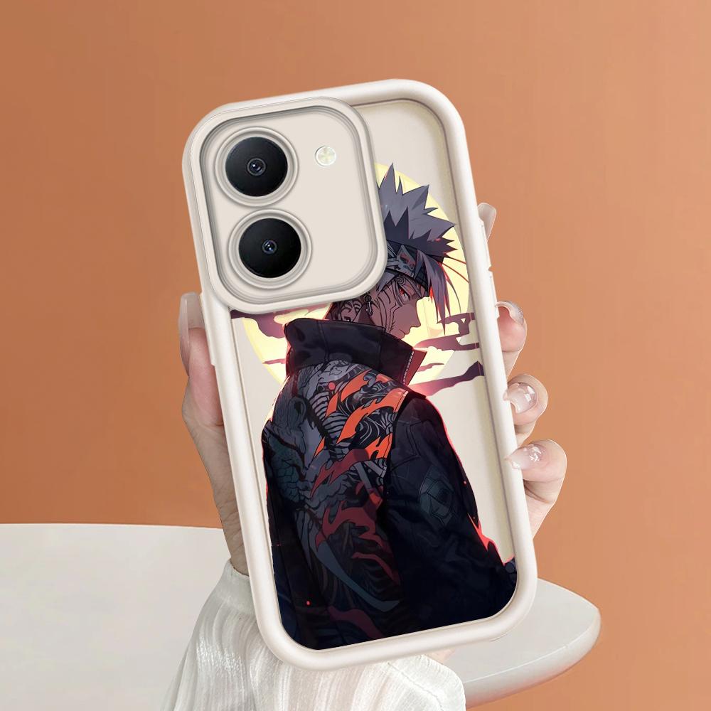 Мягкие силиконовые квадратные лестницы с мультяшным узором, полное покрытие, защита камеры, противоударный чехол для iPhone Infinix Tecno Vivo