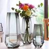 Ваза Стеклянная ваза Украшение дома Украшения Цветочная композиция Ваза для цветов