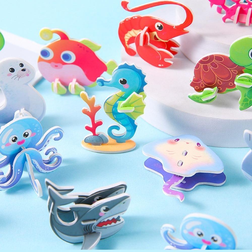 30 шт. 3D пазлы бумажная сборная модель новая развивающая игрушка дети