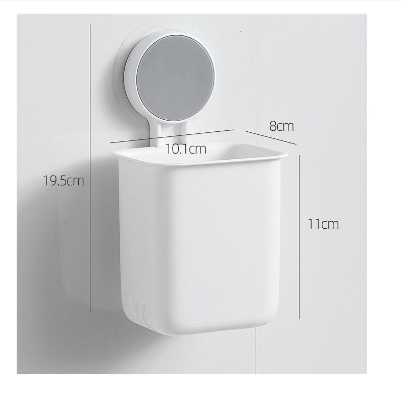 Портативный настенный держатель для зубных щеток, водонепроницаемый держатель для зубной пасты, полка для хранения в ванной комнате без сверла, органайзер